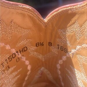 Lunchese 2000 ostrich boots 8 1/2